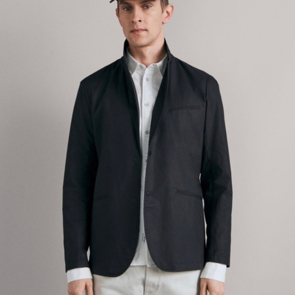 New Rag & Bone 365 Paper Cotton Blazer